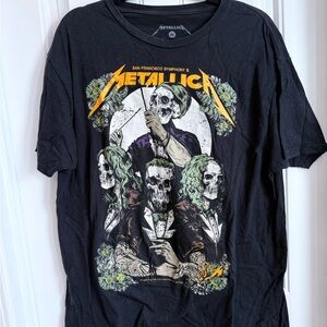 Metallica San Francisco symphony Graphic T-Shirt XL